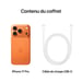 iPhone 17 Pro (5G) 256 Go, Orange cosmique