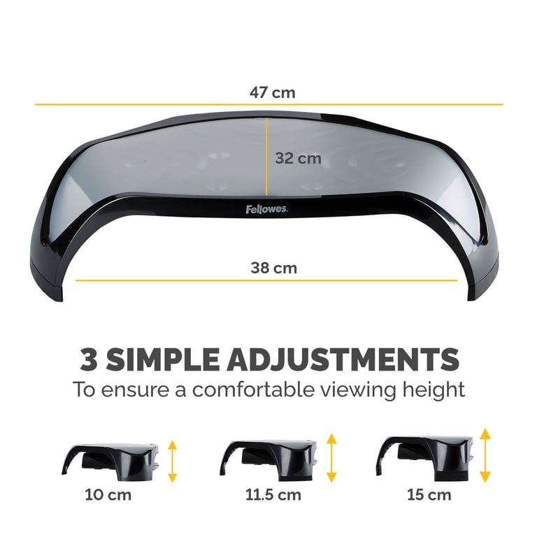 FELLOWES SUPPORT MONITEUR SMART SUITES Neuf - vue 3
