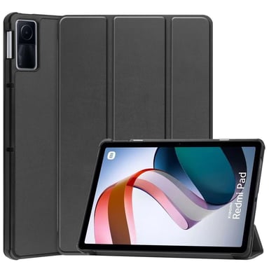 Etui Smartcover noir pour Xiaomi Redmi Pad 2022 - Housse noire coque de protection Redmi Pad 10,61 pouces - XEPTIO case cover