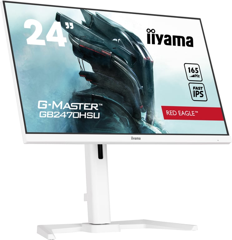 iiyama GB2470HSU-W5 écran plat de PC 58,4 cm (23 ) 1920 x 1080 pixels Full HD LED Blanc - Neuf