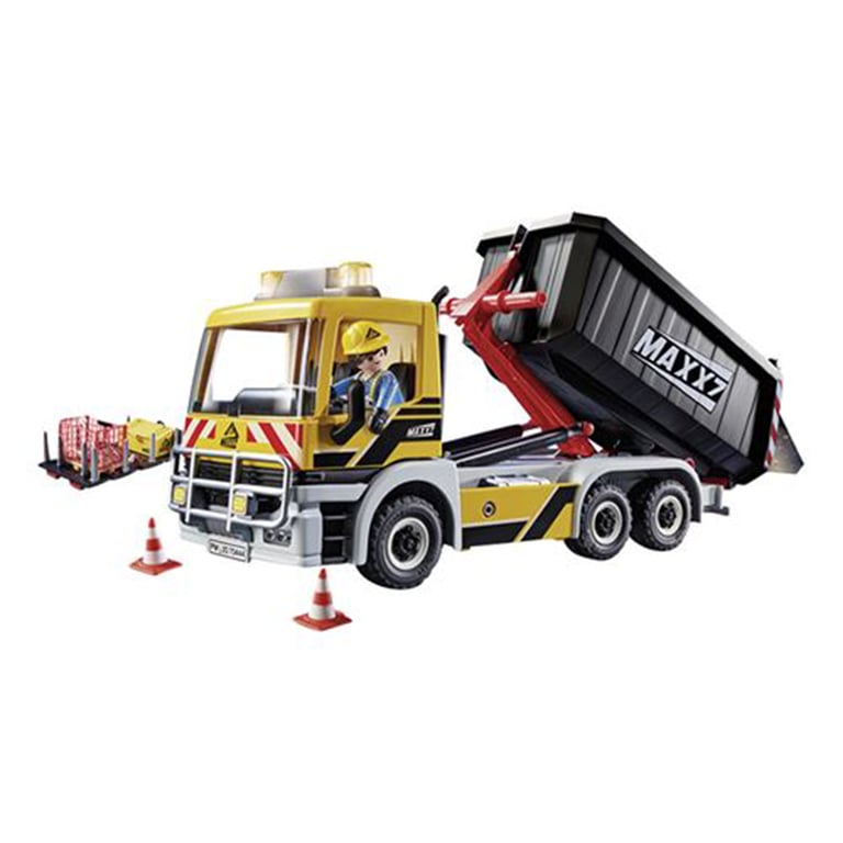 Playmobil 70445 City Action Construction Front End Loader with Movable Bucket for Children Ages 5+ - vue 4