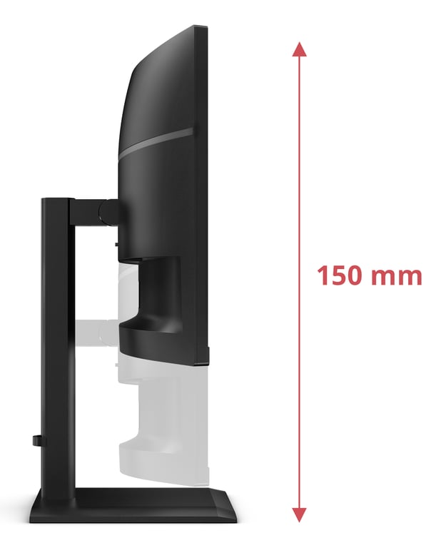 AOC E4 CU34E4CV écran plat de PC 86 4 cm 34 3440 x 1440 pixels UltraWide Quad HD LCD Neuf - vue 3