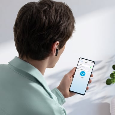 Note 3i – Auriculares Intraurales Bluetooth con Cancelación de Ruido – Negro