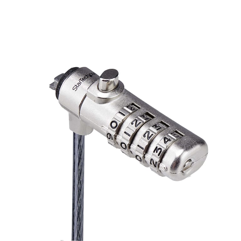 Câble antivol pour portable StarTech Slim K Slot 2 acier combiné - vue 3