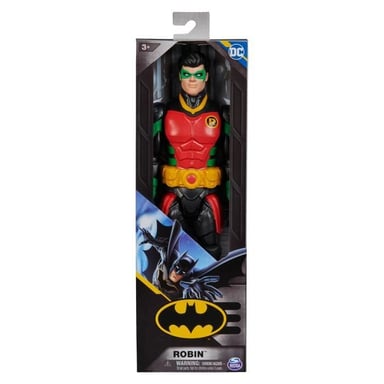DC Comics BATMAN - ROBIN - Figurine Robin 30 Cm - Figurine Robin Articulée De 30 cm - Universo Batman - Juguetes de colección - Juguetes para niños de 3 años en adelante