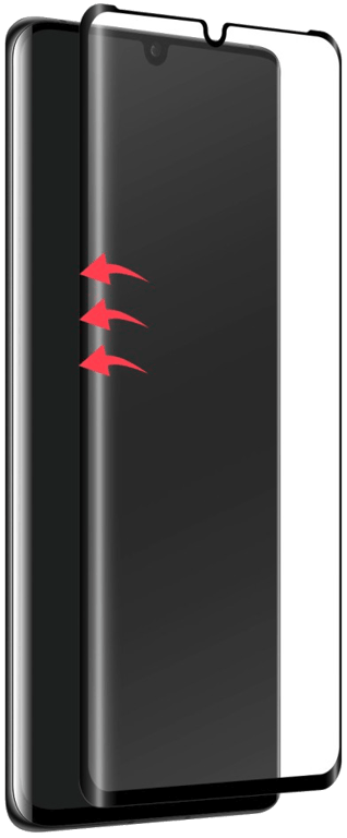 Verre de protection 3D Schott 9H pour P30 Pro (New Edition), tran/noir