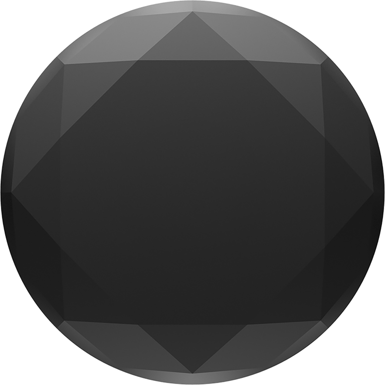 PopSockets Grip Metallic Diamond Black