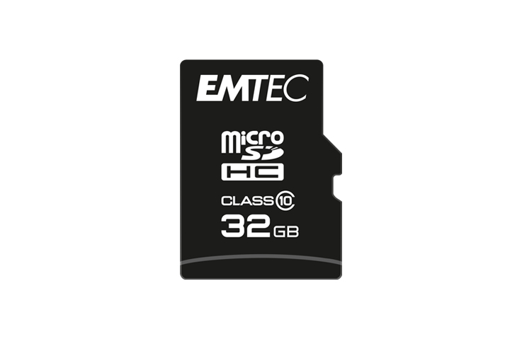 Emtec ECMSDM32GHC10CG mémoire flash MicroSD Classe 10 Neuf