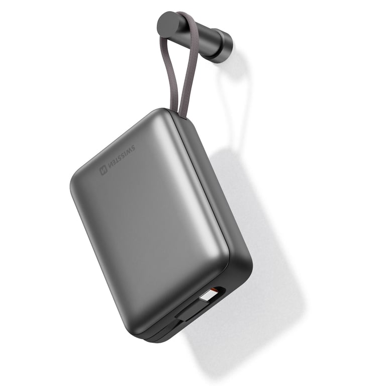 Batterie Externe 20000mAh avec Câbles USB C et Lightning Compacte Neuf - vue 2