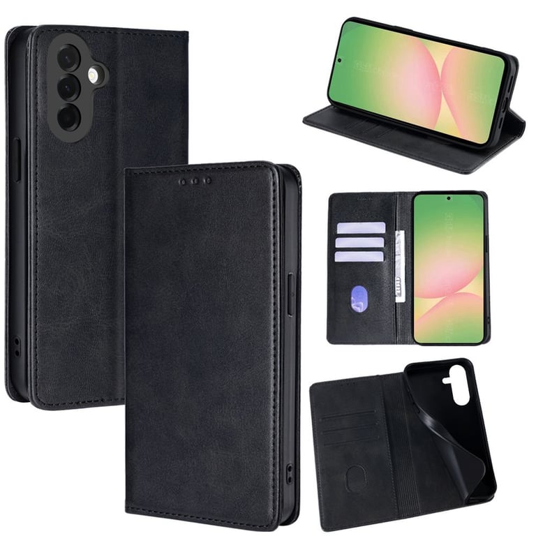 XEPTIO Samsung Galaxy A37 5G Etui / Housse pochette protection noir - Neuf