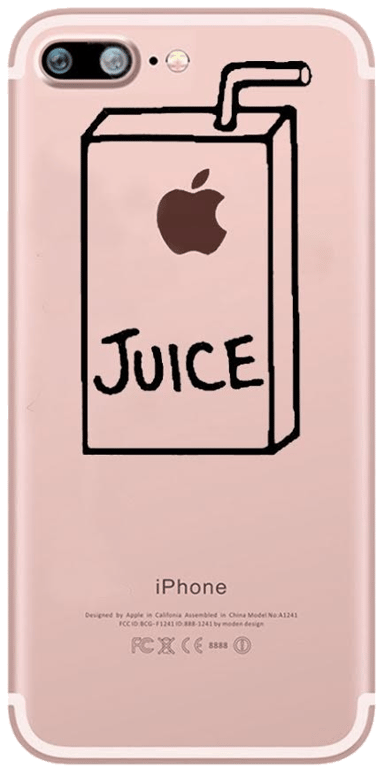 Coque Silicone IPHONE 11 Pro Juice Fun APPLE Jus de Pomme Boisson Transparente Protection Gel Souple