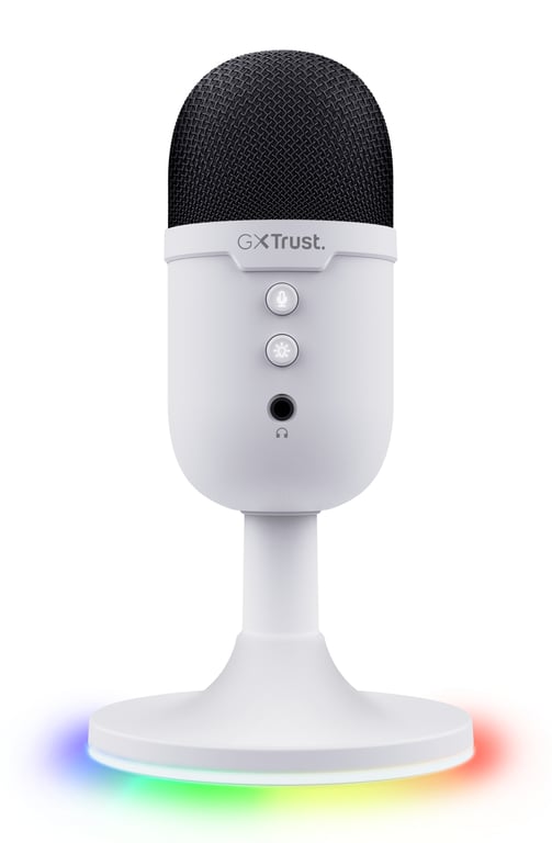 TRUST GXT234W Yunix Usb Microphone White - Neuf