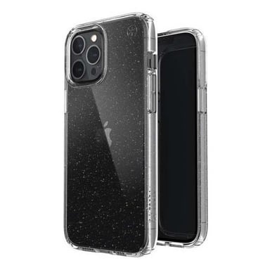 Coque pour iPhone 12 Pro Max Pailletés PRESIDIO Perfect-Clear Transparent