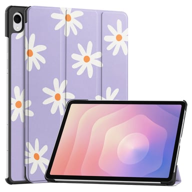 imoshion Coque tablette Design Trifold pour Samsung Galaxy Tab S11 - Flowers Distance