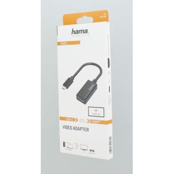 Hama 00205160 adaptateur graphique USB 4096 x 2160 pixels Noir