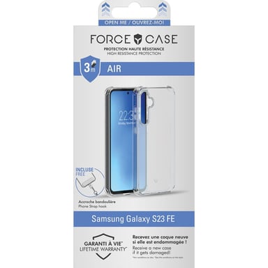 Funda Force Case Air transparente para Samsung Galaxy S23 FE