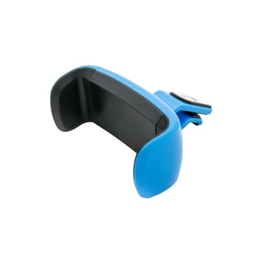 Tellur Basic soporte de teléfono para coche, soporte de rejilla de ventilación, 360 grados, clip = 5,3-8 cm, azul