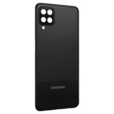 Samsung Galaxy A12 Copertura della batteria originale Samsung Pannello posteriore nero