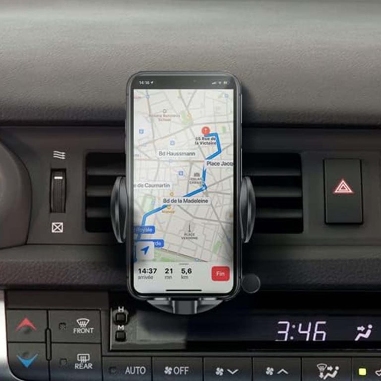 Support Voiture Ajustable sur Ventilation 100% Plastique recyclé Bigben Neuf - vue 3