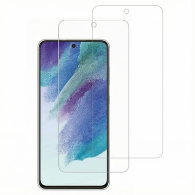 Accezz Protection d'écran en verre trempé 2-pack pour Samsung Galaxy S21 FE