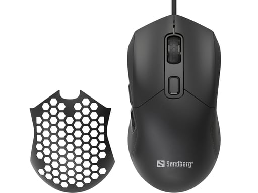 Sandberg 640-28 ratón Juego Ambidextro USB tipo A 12800 DPI