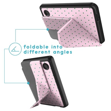 imoshion Étui de liseuse portefeuille design Pliable pour Kobo Clara Colour / BW - Happy Dots