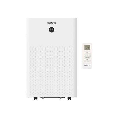 Climatiseur mobile réversible OCEANIC 14 000 BTU 1560 W Déshumidificateur 3 vitesses 5 modes Blanc - Neuf