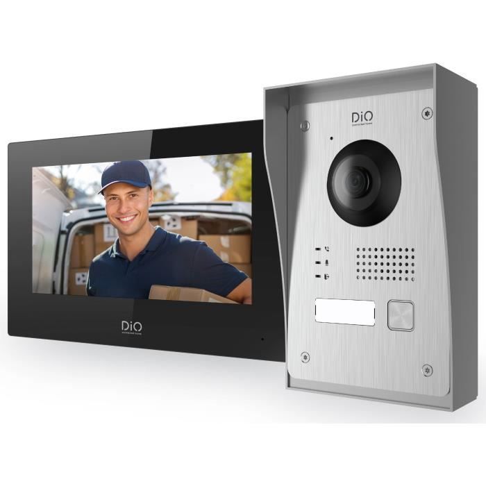 Interphone visiophone Dio connected home Visiophone Wi FI DiO Filaire - vue 2