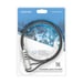 AISENS ASLK-D50N05-BK câble antivol Noir 1,5 m