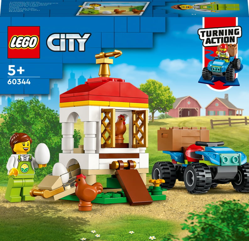 LEGO City Le Poulailler 60344 Neuf