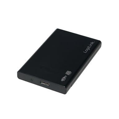 LogiLink UA0275 Boîtier de disques de stockage Boîtier disque dur/SSD Noir 2.5''