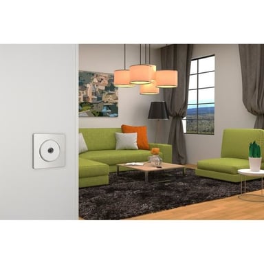 SCHNEIDER ELECTRIC Enchufe TV Odace blanco