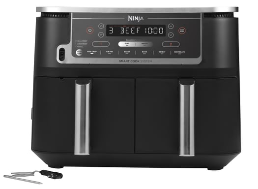 Ninja AF451EU friteuse Unique 9,5 L 2470 W Friteuse d'air chaud Noir