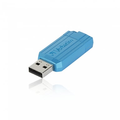 Verbatim PinStripe lecteur USB flash 128 Go USB Type-A 2.0 Bleu - Neuf