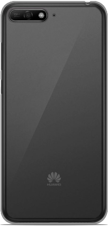 Coque silicone unie compatible Transparent Huawei Honor 7A