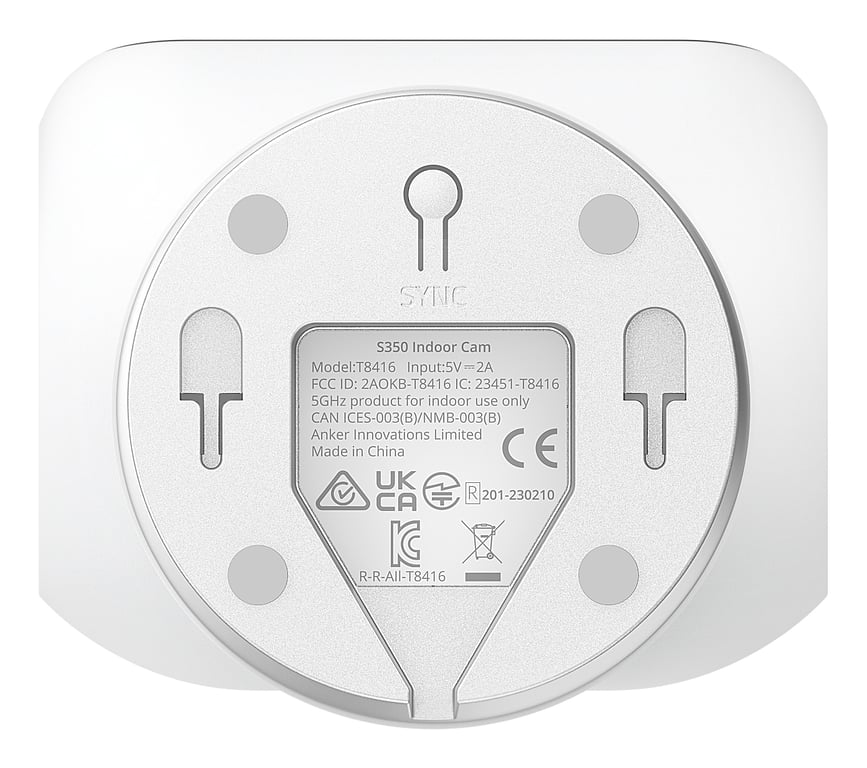 eufy Security Indoor Cam S350 caméra à Double Objectif caméra de Surveillance 4K UHD avec Zoom × 8 et RotationInclinaison 360° idéale pour babyphone pour Animaux de Compagniesécurité - vue 9