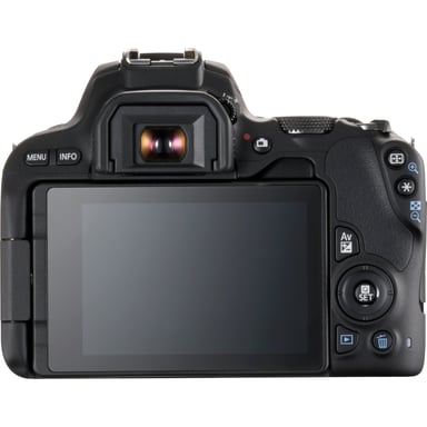Canon EOS 200D + EF-S 18-55mm f/4-5.6 IS STM Kit d'appareil-photo SLR 24,2 MP CMOS 6000 x 4000 pixels Noir