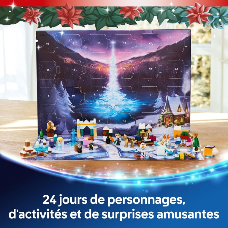 | Disney La Reine des Neiges 43273 Le Calendrier de l'Avent 2025 - Jouets des 5 ans - Neuf