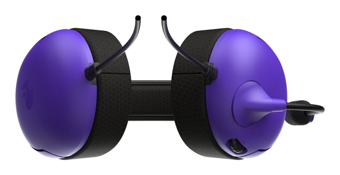 PDP Nebula Ultra Violet AIRLITE Cuffia con archetto cablato Nero, Viola