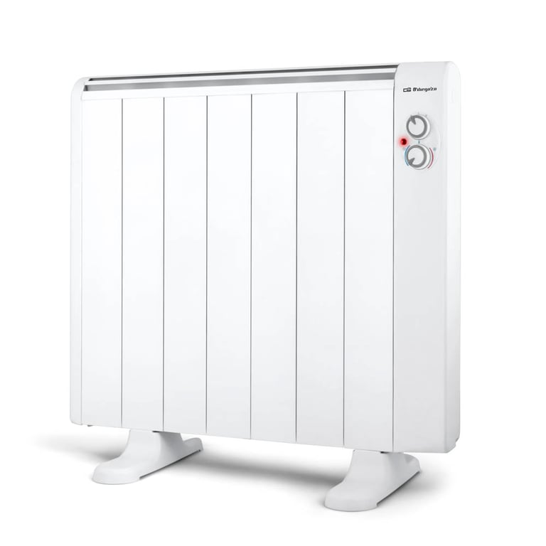 Orbegozo RRM Émetteur thermique RealWarm Elements Puissance Corps en aluminium à 7 éléments Thermostat réglable Système de chauffage propre et efficace Neuf