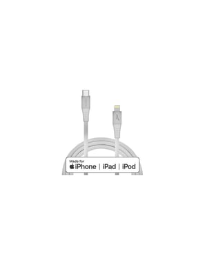 Altadif ALTCABLMFIUSBC câble Lightning 1 m Blanc