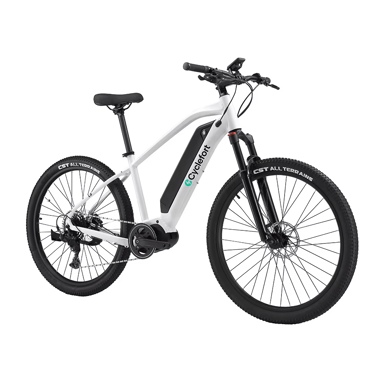 Bicicleta de montaña eléctrica Cyclefort L5 con motor de transmisión central de 250 W y Shimano de 9 velocidades