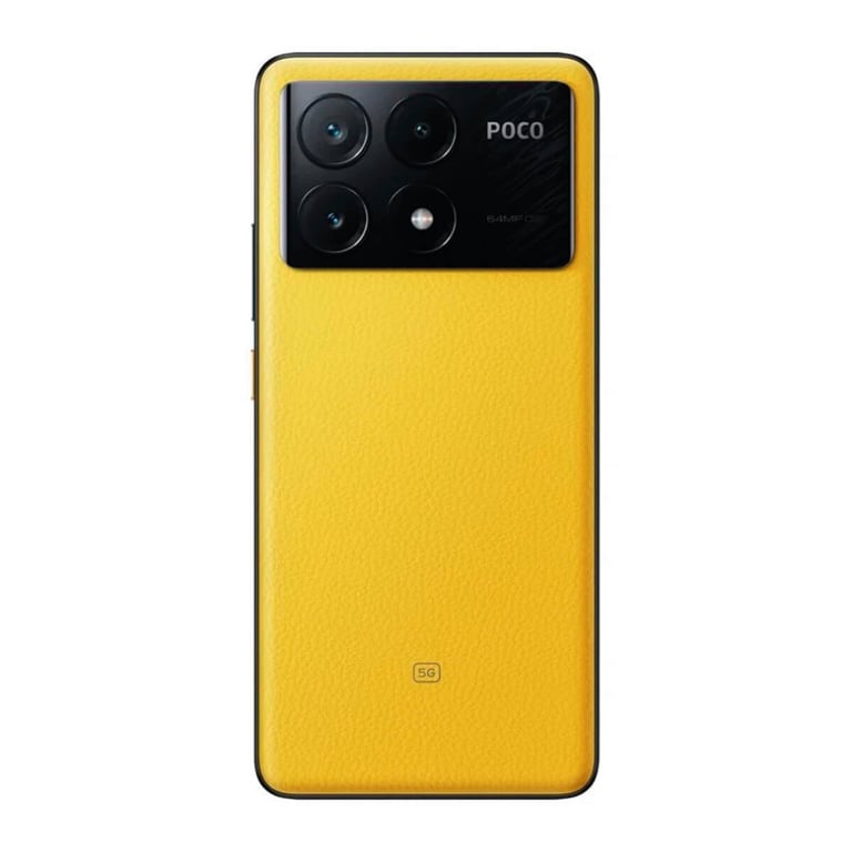 Xiaomi Poco X6 Pro Jaune - vue 7