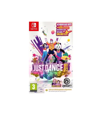 JUST DANCE 2019 Jeu Switch (Code de téléchargement)