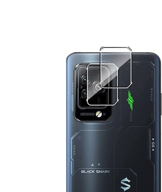 Film en Verre Trempé protecteur de lentille arrière de l'objectif appareil Photo / Caméra pour Xiaomi Black Shark 5 5G  XEPTIO