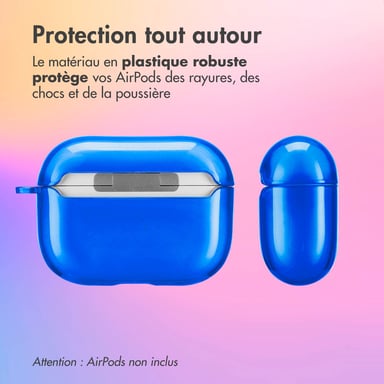 imoshion Coque Néon pour Apple AirPods Pro - Bleu Cobalt