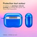 imoshion Coque Néon pour Apple AirPods Pro - Bleu Cobalt