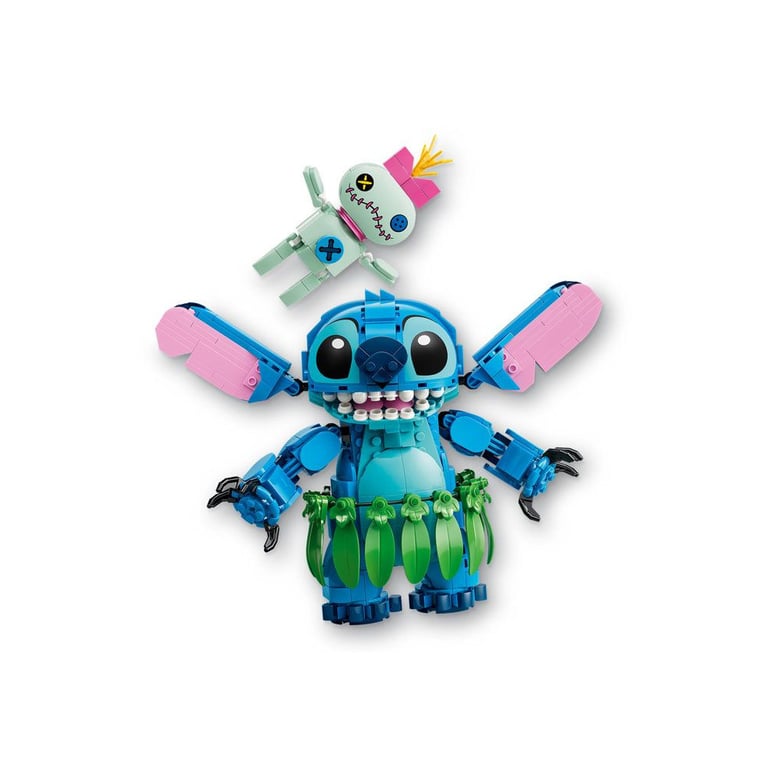 LEGO Disney 43296 Stitch et Scrump Set de construction 713 pièces dès 9 ans Bleu - Neuf