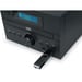 Microsistema Bluetooth - THOMSON - Madera/Negro - Radio FM/CD/MP3/USB, 20 W RMS, Sintonizador FM RDS, Toma de auriculares, Mando a distancia, Alimentación 230 V