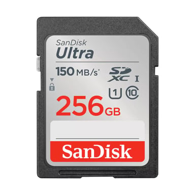 SanDisk Ultra 256 Go SDXC UHS-I Classe 10 150MB/s